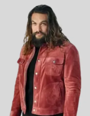 Aquaman and the Lost Kingdom Jason Momoa (Arthur Curry) Red Jacket
