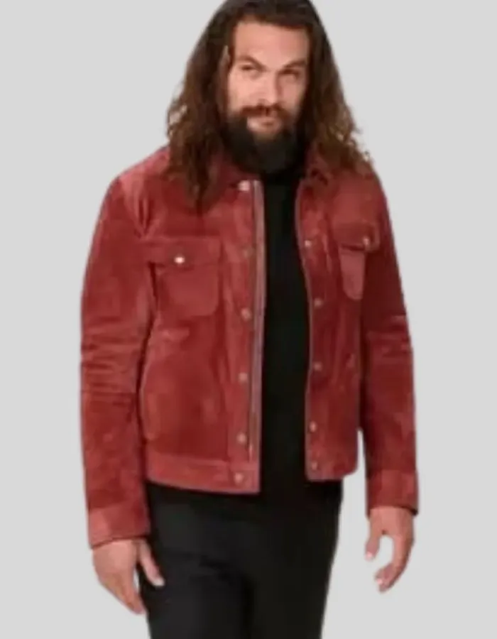 Aquaman and the Lost Kingdom Jason Momoa (Arthur Curry) Red Jacket