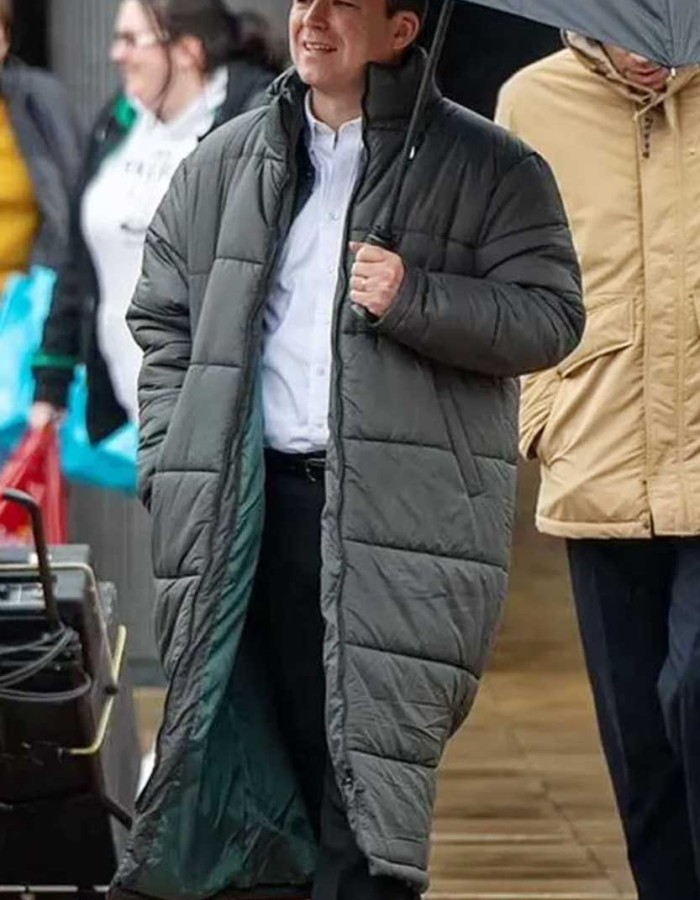 Bank of Dave 2023 Rory Kinnear (Dave) Trench Parachute Coat
