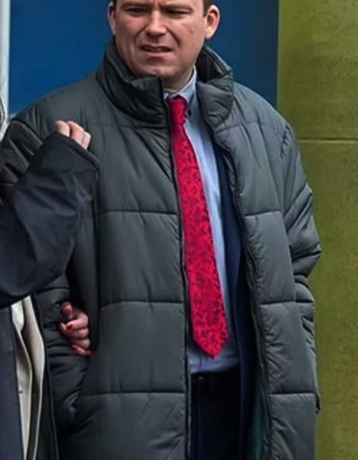 Bank of Dave 2023 Rory Kinnear (Dave) Trench Parachute Coat Bank of Dave 2023 Rory Kinnear (Dave) Trench Parachute Coat