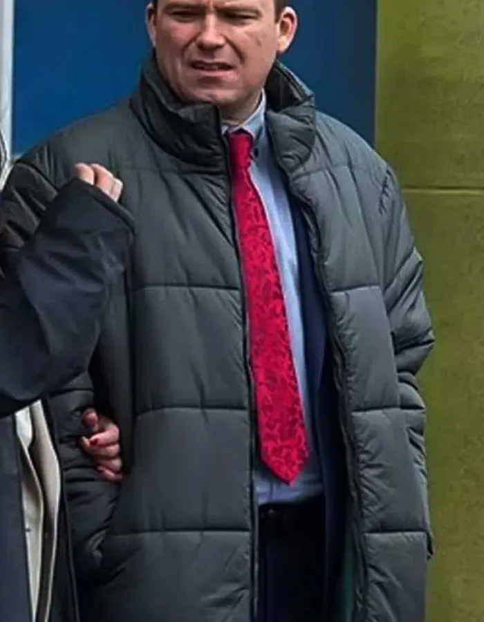 Bank of Dave 2023 Rory Kinnear (Dave) Trench Parachute Coat