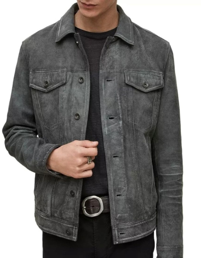 Big Sky S3 Jensen Ackles (Sheriff Beau Arlen) Suede Leather Jacket Big Sky S3 Jensen Ackles (Sheriff Beau Arlen) Suede Leather Jacket