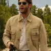 Big Sky S3 Jensen Ackles (Sheriff Beau Arlen) Beige Suede Leather Jacket Big Sky S3 Jensen Ackles (Sheriff Beau Arlen) Beige Suede Leather Jacket