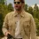 Big Sky S3 Jensen Ackles (Sheriff Beau Arlen) Beige Suede Leather Jacket