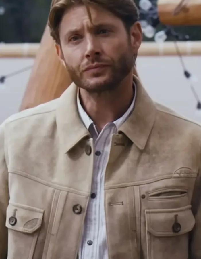 Big Sky S3 Jensen Ackles (Sheriff Beau Arlen) Beige Suede Leather Jacket Big Sky S3 Jensen Ackles (Sheriff Beau Arlen) Beige Suede Leather Jacket