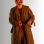City on Fire Max Milner (Nicky Chaos) Brown Cotton Coat