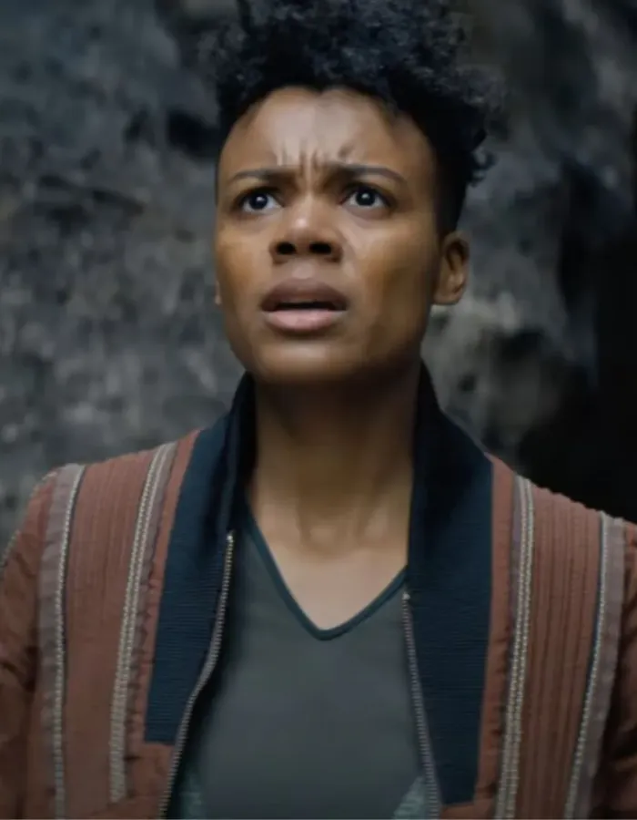 Foundation S2 Leah Harvey (Salvor Hardin) Brown Cotton Jacket
