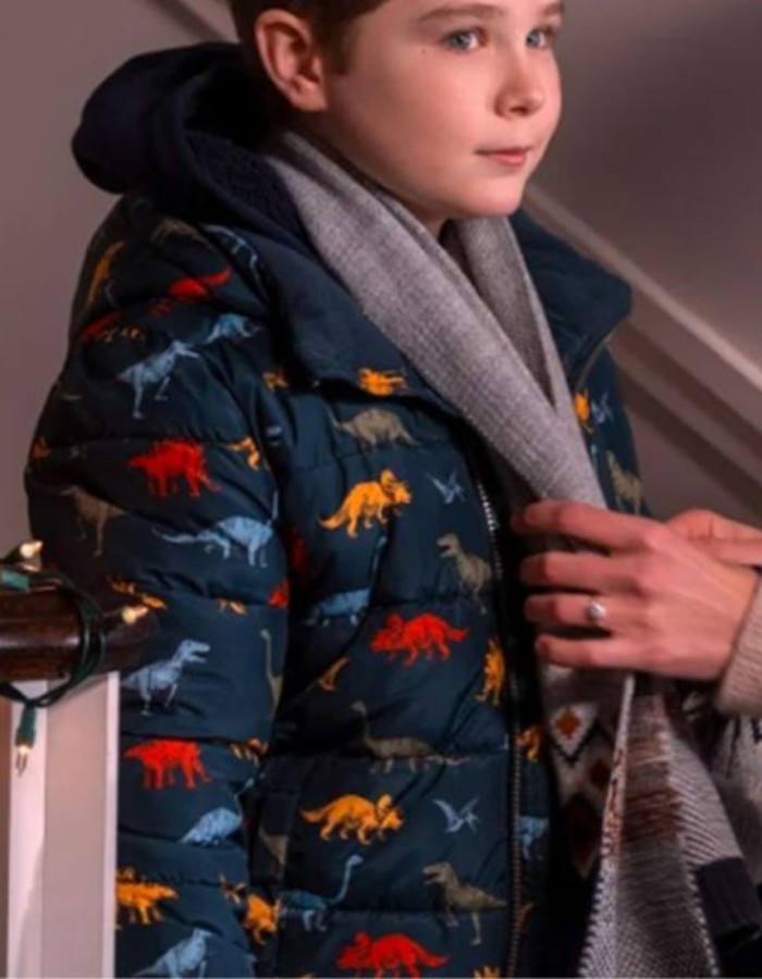 Ginny & Georgia S02 Diesel La Torraca (Austin Miller) Dinosaur Parachute Jacket Ginny & Georgia S02 Diesel La Torraca (Austin Miller) Dinosaur Parachute Jacket