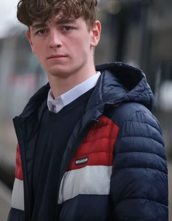 Happy Valley S3 Rhys Connah (Ryan Cawood) Puffer Parachute Jacket Happy Valley S3 Rhys Connah (Ryan Cawood) Puffer Parachute Jacket