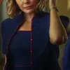 Love and Death Elizabeth Olsen (Candy Montgomery) Blue Jacket