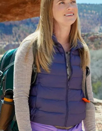 Love in Zion National Cindy Busby (Lauren) Purple Parachute Vest