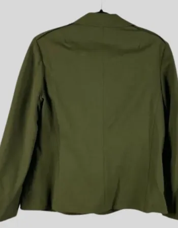 M3gan Allison Williams (Gemma) Green Wool Coat