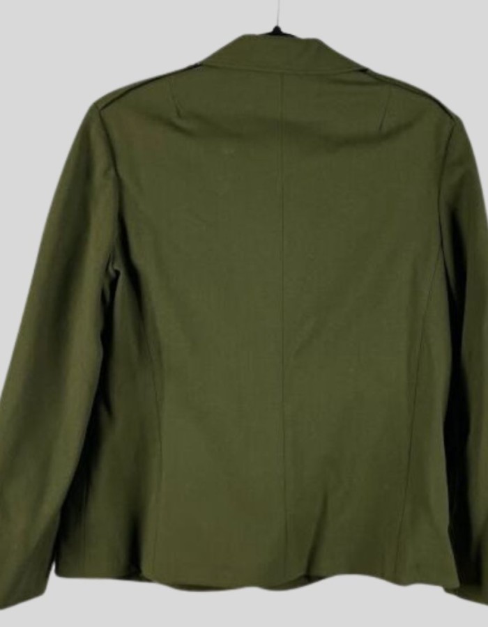 M3gan Allison Williams (Gemma) Green Wool Coat