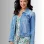 A Pinch of Portugal Heather Hemmens (Anna) Blue Denim Jacket