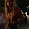 Poker Face 2023 Natasha Lyonne (Charlie Cale) Brown Leather Jacket