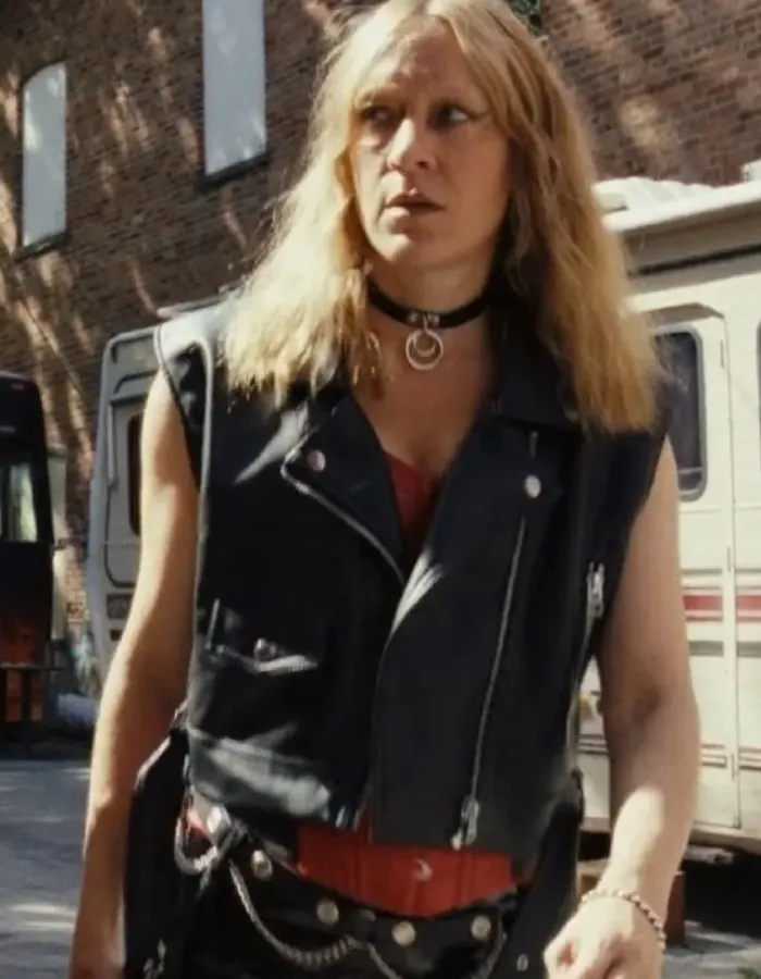 Poker Face 2023 Chloë Sevigny (Ruby Ruin) Black Leather Vest Poker Face 2023 Chloë Sevigny (Ruby Ruin) Black Leather Vest
