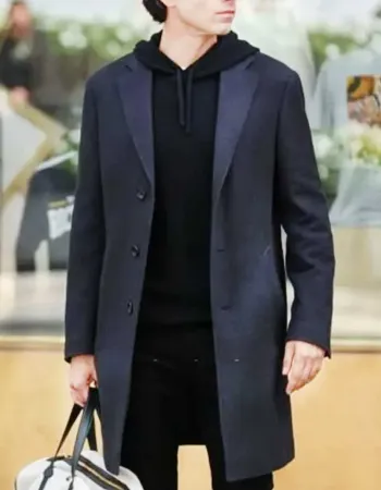 Sharper 2023 Sebastian Stan (Max) Wool Coat