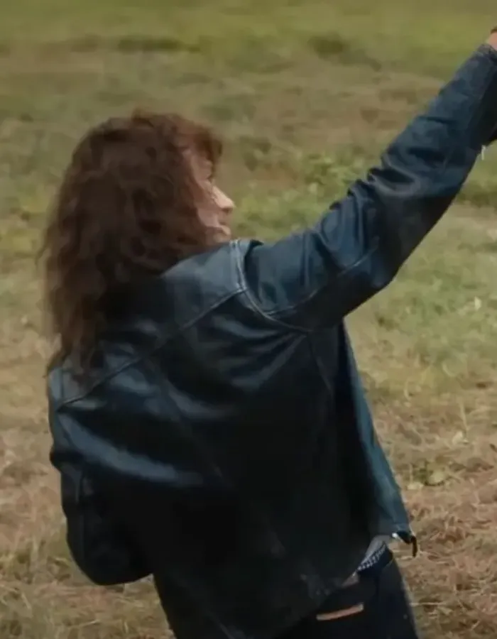 Stranger Things S04 Joseph Quinn (Eddie Munson) Leather Jacket