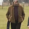 Succession Alan Ruck (Connor Roy) Suede Leather Jacket