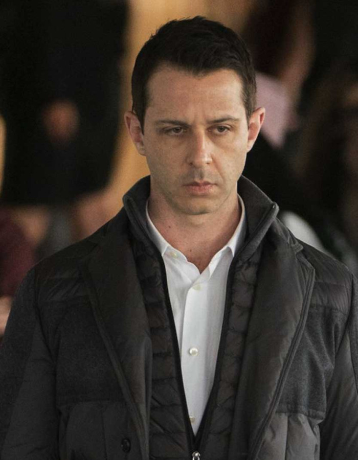 Succession Jeremy Strong Kendall Roy Puffer Jacket