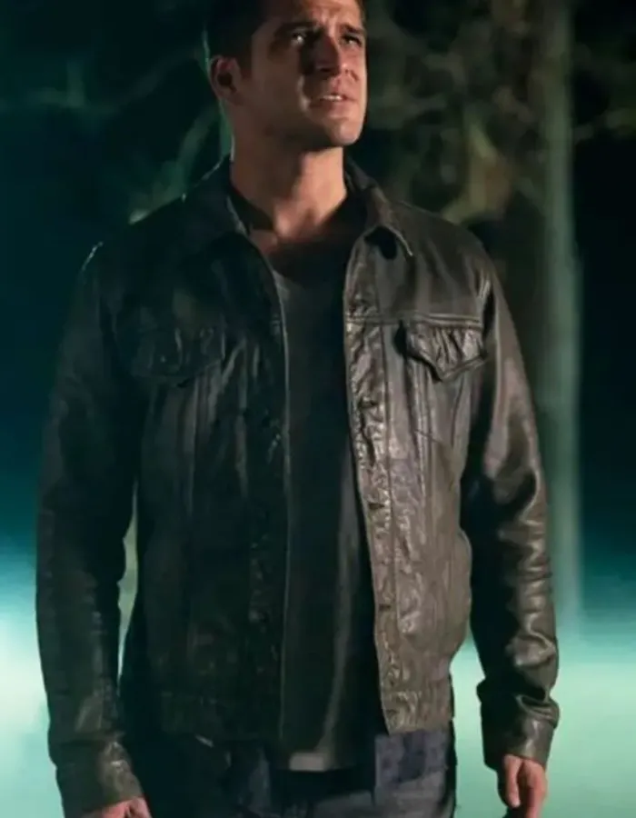 Teen Wolf the Movie 2023 Tyler Posey (Scott Mccall) Black Leather Jacket