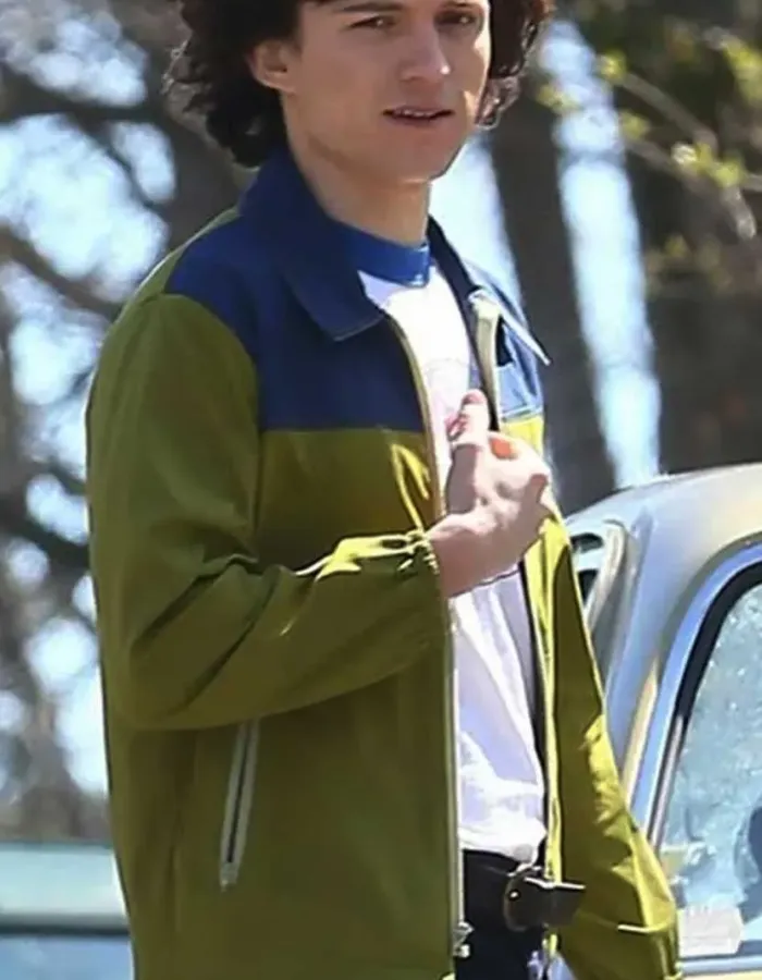 The Crowded Room 2023 Tom Holland (Danny Sullivan) Cotton Jacket The Crowded Room 2023 Tom Holland (Danny Sullivan) Cotton Jacket