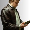The Gold 2023 Jack Lowden (Kenneth Noye) Brown Leather Jacket
