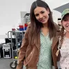 The Tutor 2023 Victoria Justice (Annie) Brown Leather Jacket