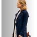 The Wedding Contract Becca Tobin (Rebecca) Blue Wool Coat