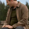 The Wedding Contract Jake Epstein (Adam) Brown Cotton Jacket The Wedding Contract Jake Epstein (Adam) Brown Cotton Jacket
