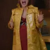Wanda Vision Elizabeth Olsen (Wanda Maximoff) Yellow Parachute Coat Wanda Vision Elizabeth Olsen (Wanda Maximoff) Yellow Parachute Coat