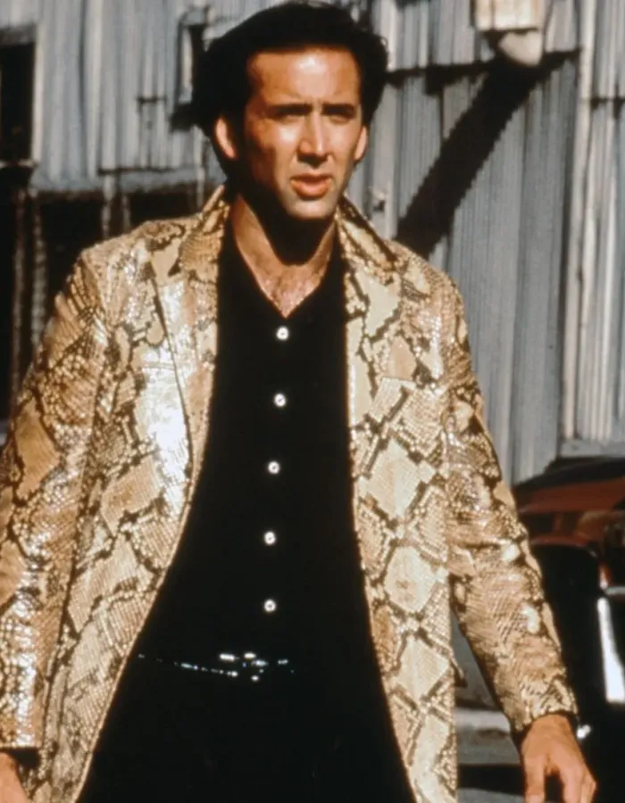 Wild at Heart Nicolas Cage (Sailor) Snakeskin Leather Jacket