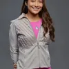 Winning Team 2023 Nadia Hatta (Emily Chen) Grey Satin Jacket Winning Team 2023 Nadia Hatta (Emily Chen) Grey Satin Jacket