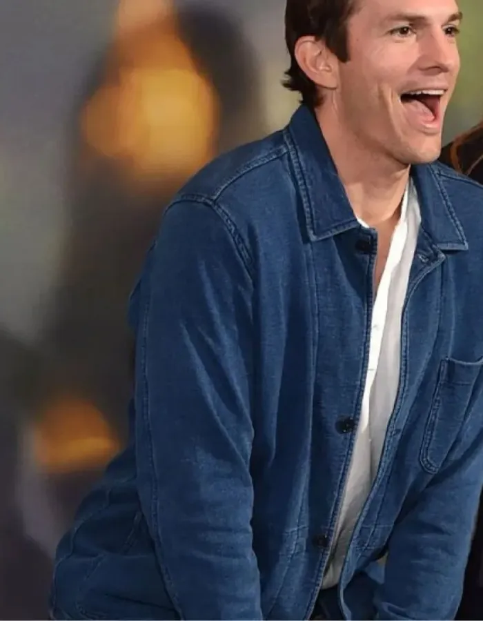 Your Place or Mine 2023 Ashton Kutcher (Peter Coleman) Denim Jacket