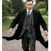 Peaky Blinders Finn Cole (Michael Gray) Black Wool Coat