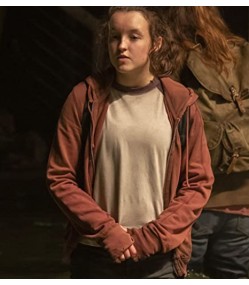 The Last of Us 2023 Bella Ramsey (Ellie Williams) Hooded Jacket