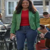 A Pinch of Portugal 2023 Heather Hemmens (Anna) Leather Jacket