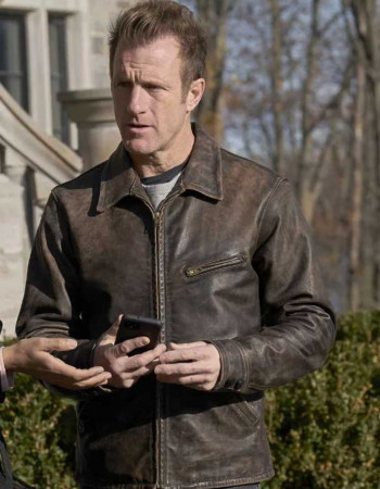 Alert Missing Persons Unit 2023 Scott Caan (Jason Grant) Leather Jacket