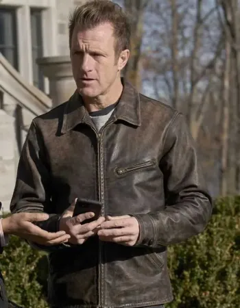 Alert Missing Persons Unit 2023 Scott Caan (Jason Grant) Leather Jacket