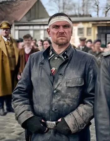 Blood & Gold 2023 Florian Schmidtke (Dorfler) Black Leather Jacket