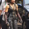 Deadpool 2 Zazie Beetz (Domino) leather Vest Deadpool 2 Zazie Beetz (Domino) leather Vest