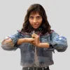 Doctor Strange 2022 Xochitl Gomez (America Chavez) Blue Denim Jacket