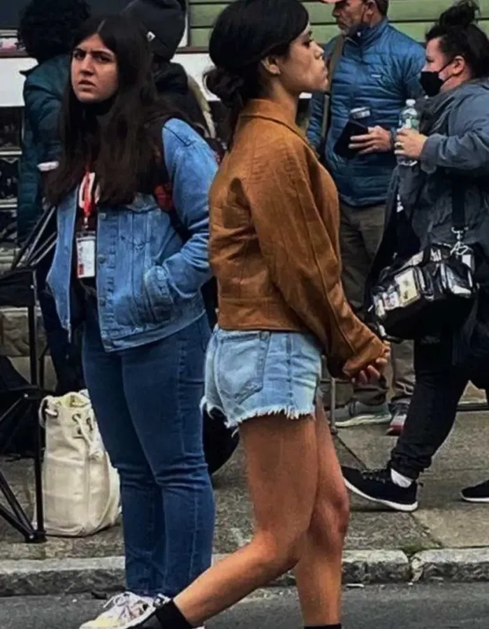 Finestkind Jenna Ortega Brown Leather Jacket Finestkind Jenna Ortega Brown Leather Jacket
