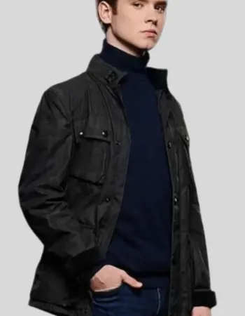 Gotham Knights Oscar Morgan (Turner Hayes) Cotton Black Jacket