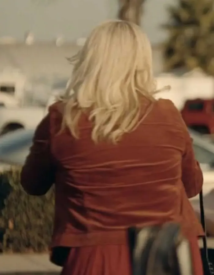 High Desert 2023 Patricia Arquette (Peggy) Brown Corduroy Jacket