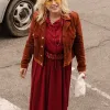 High Desert 2023 Patricia Arquette (Peggy) Brown Corduroy Jacket