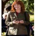 Sharper 2023 Julianne Moore (Madeline) Green Cotton Jacket