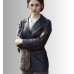 Transatlantic 2023 Deleila Piasko (Lisa Fittko) Black Leather Coat