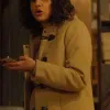 Animal Control 2023 Vella Lovell (Emily Price) Brown Wool Coat
