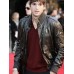 Your Place or Mine 2023 Ashton Kutcher (Peter Coleman) Brown Leather Jacket
